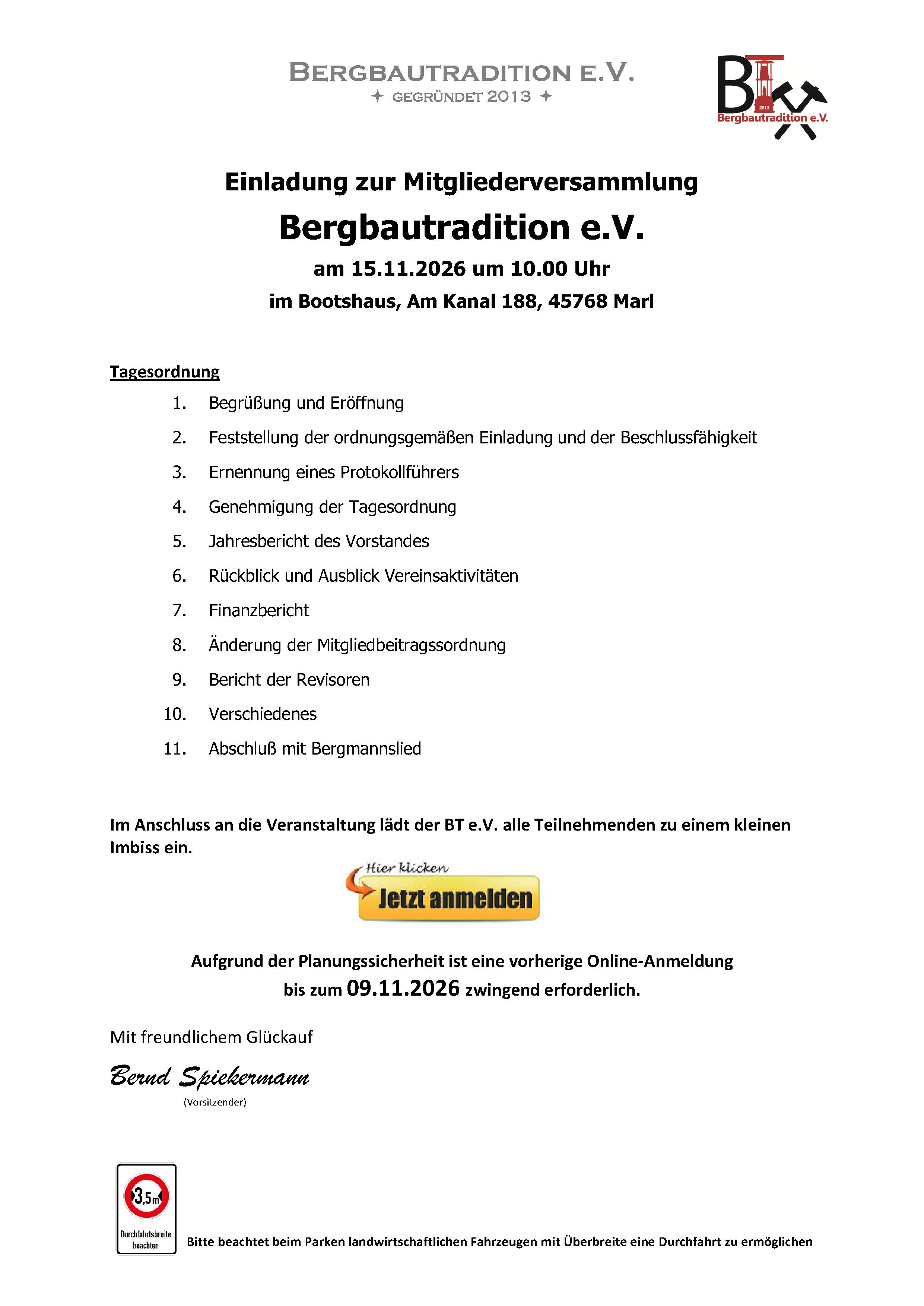 2026 10 08 Sheet Einladung Web Mitgliederversammlung BTV 2026